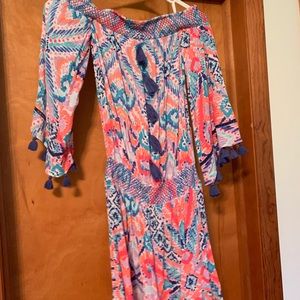 Lily Pulitzer off the shoulder dress NWT